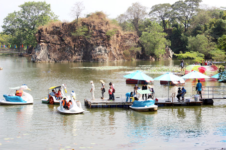 Khu du lịch Bửu Long (TP.Biên Hòa) là một trong những điểm đến thu hút nhiều du khách.