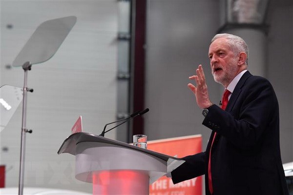 Chủ tịch Công đảng Anh, ông Jeremy Corbyn. (Nguồn: AFP/TTXVN)