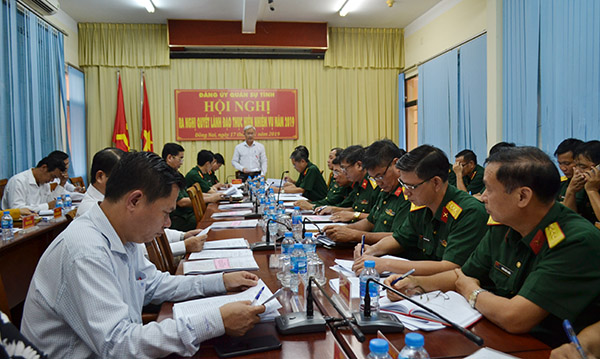 Bí thư Tỉnh ủy Nguyễn Phú Cường kết luận hội nghị.