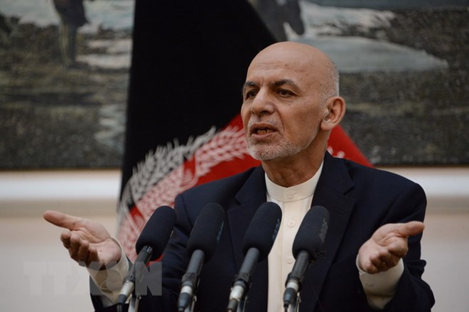 Tổng thống Afghanistan Mohammad Ashraf Ghani. (Ảnh: AFP/TTXVN)
