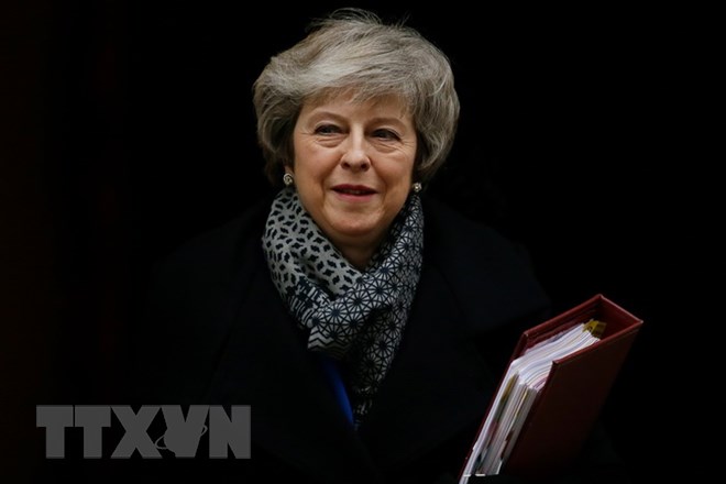 Thủ tướng Anh Theresa May. (Ảnh: THX/TTXVN)