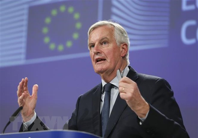 Trưởng đoàn đàm phán Brexit của EU Michel Barnier. (Nguồn: THX/TTXVN)