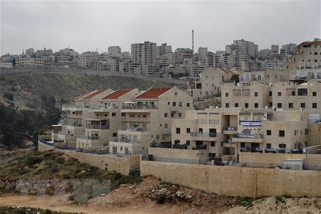 Khu định cư Do thái của Israel tại phía đông Jerusalem. (Ảnh: AFP/TTXVN)