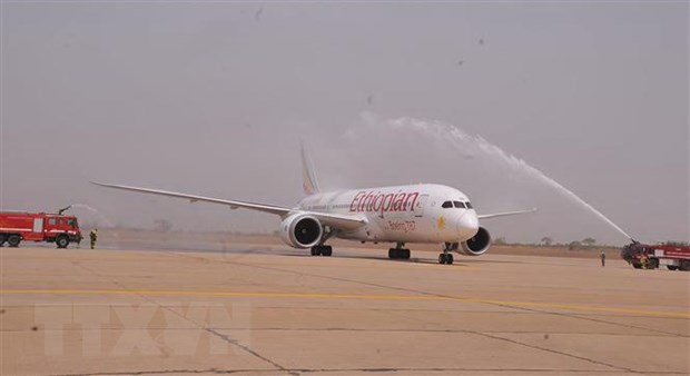 Máy bay của hãng hàng không Ethiopian Airlines. (Nguồn: AFP/TTXVN)