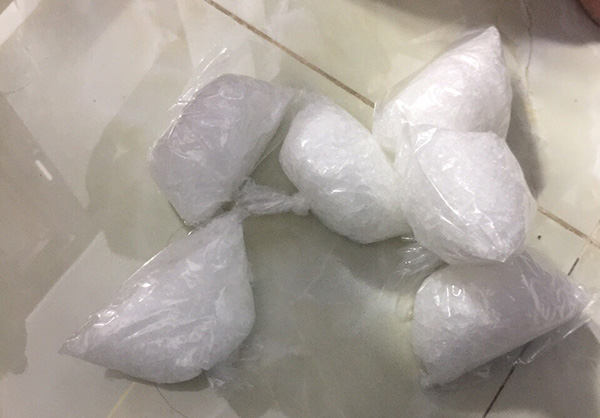 Số lượng ma túy lớn lực lượng công an tịch thu trong đường dây mua bán ma túy do Lê Ngọc Tuấn cầm đầu