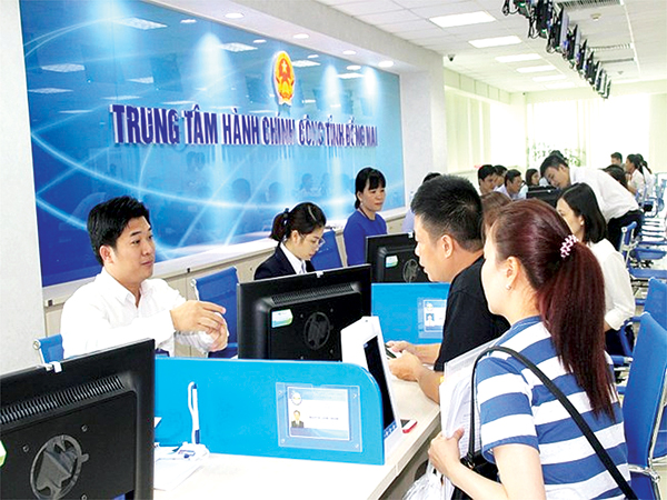 Giải quyết thủ tục hành chính tại Trung tâm hành chính công tỉnh Đồng Nai