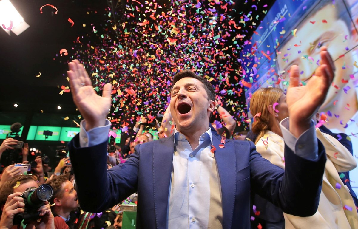Tổng thống đắc cử Ukraine, Volodymyr Zelensky. (Nguồn: Reuters)