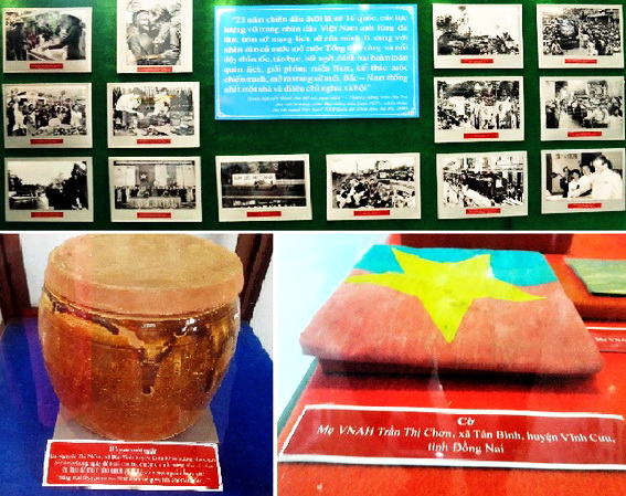 Một số hình ảnh, hiện vật trưng bày tại triển lãm