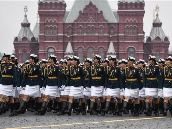  Lễ duyệt binh kỷ niệm 74 năm chiến thắng phátxít tại Nga (Nguồn:AFP/ TTXVN)