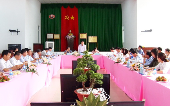 Phó chủ tịch UBND tỉnh Võ Văn Chánh