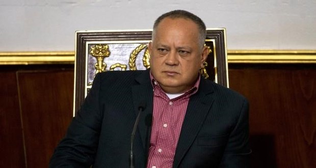 Chủ tịch Quốc hội lập hiến (ANC) của Venezuela Diosdado Cabello. (Nguồn: AP)