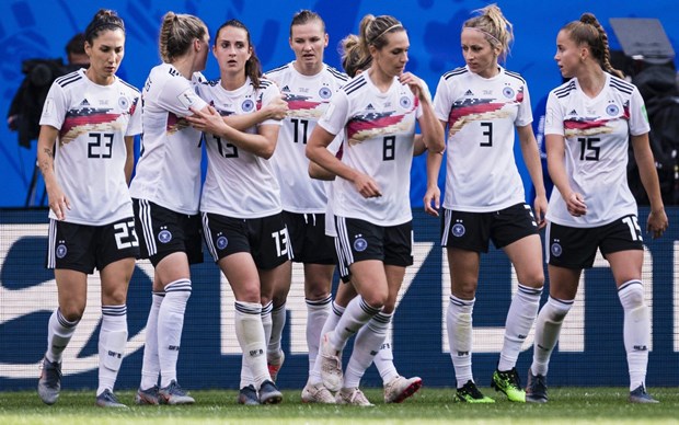  Niềm vui của các cô gái Đức. (Nguồn: Getty Images)