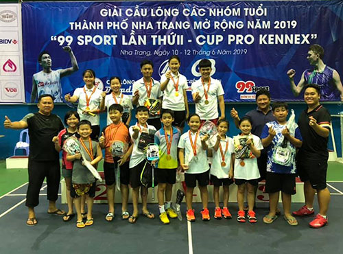 Các tay vợt trẻ Ðồng Nai giành huy chương tại giải