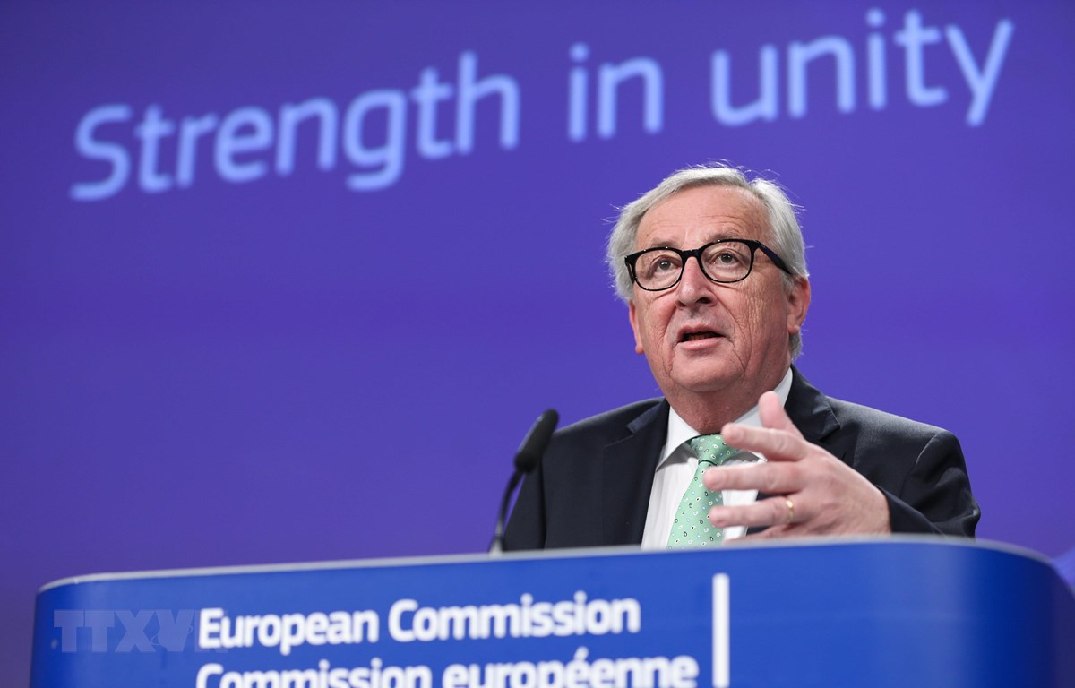 Chủ tịch Ủy ban châu Âu Jean-Claude Juncker. (Ảnh: THX/ TTXVN)