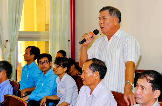 Cử tri Trần Văn Xuân, thị trấn Gia Ray, huyện Xuân Lộc kiến nghị về "quy hoạch treo" lâu năm tại thị trấn