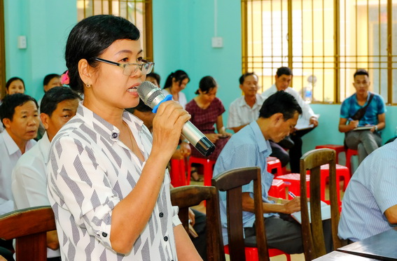 Cử tri Nguyễn Thị Don, xã Xuân Đông, huyện Cẩm Mỹ kiến nghị về giải quyết khiếu nại đất đai của cơ quan chức năng