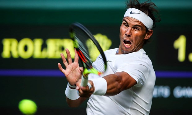  Nadal tốc hành vào vòng 2 Wimbledon. (Nguồn: Getty Images)