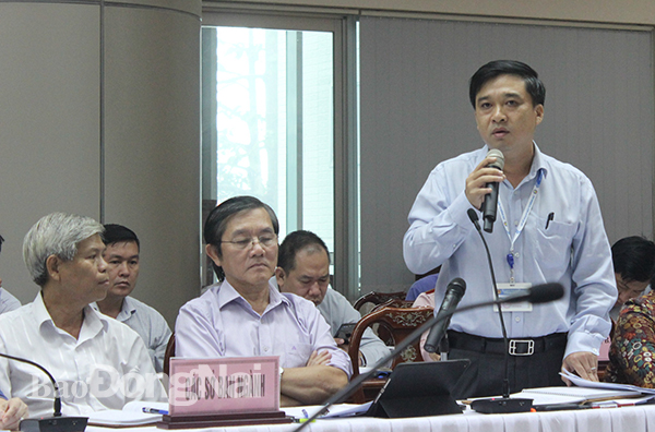 Giám đốc Sở Kế hoạch- đầu tư Hồ Văn Hà trả lời báo chí về Cảng hàng không quốc tế Long Thành