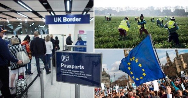 Số người nhập cư vào Anh đã giảm đáng kể. (Nguồn: metro.co.uk)
