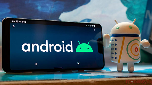 Hệ điều hành Android được cập nhật trên smartphone