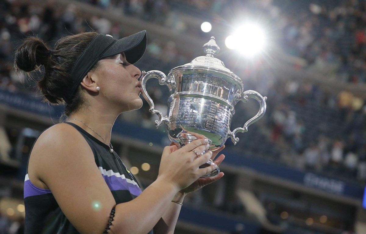 Bianca Andreescu vô địch US Open 2019. (Nguồn: EPA)