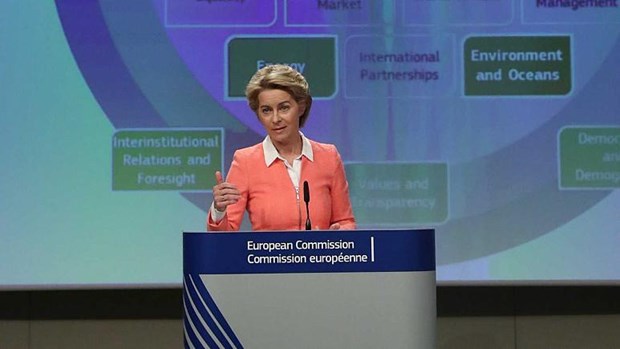 Chủ tịch Ủy ban châu Âu (EC) Ursula von der Leyen. (Nguồn: Reuters)