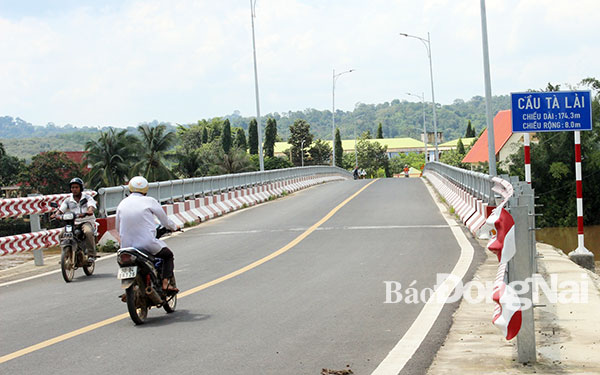 Cầu Tà Lài (huyện Tân Phú) được xây dựng làm thay đổi cuộc sống vùng đồng bào dân tộc thiểu số