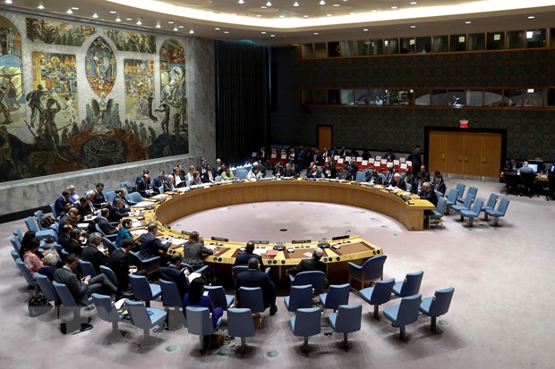 Cuộc họp của Hội đồng bảo an Liên hợp quốc ở New York, Mỹ. (Nguồn: THX/TTXVN)
