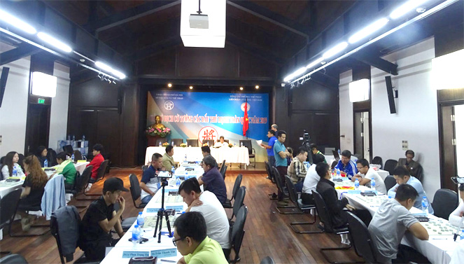 Giải vô địch cờ tướng các đấu thủ mạnh toàn quốc năm 2019 được tổ chức tại Hà Nội 