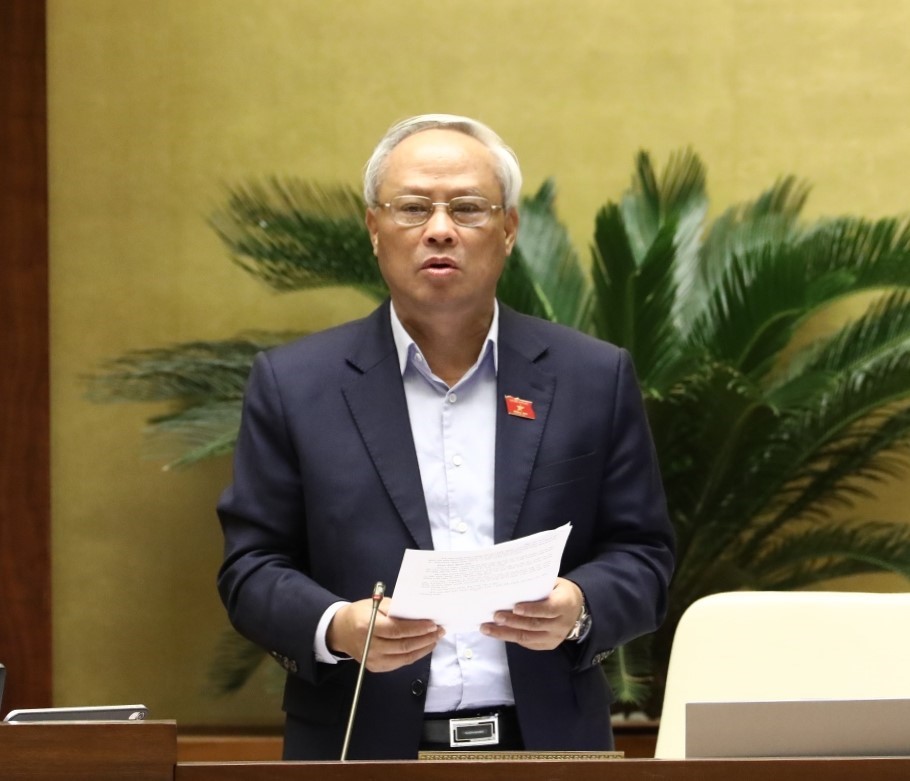 Phó Chủ tịch Quốc hội Uông Chu Lưu kết luận phiên họp. Ảnh: TTXVN