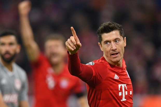  Lewandowski tiếp tục ghi bàn cho Bayern Munich. (Nguồn: Getty Images)