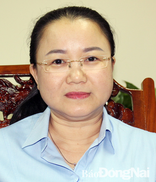 Giám đốc Sở Tư pháp Võ Thị Xuân Đào