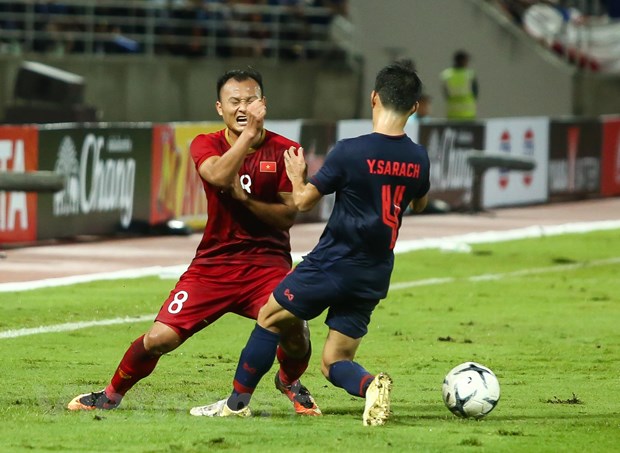  Thái Lan quyết tâm đánh bại Malaysia ở trận đấu tới để bỏ xa Việt Nam trên bảng xếp hạng. (Ảnh: Nguyên An)