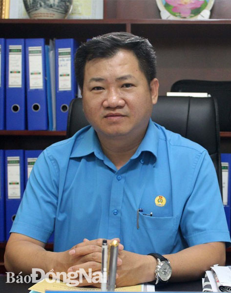 Phó Chủ tịch Liên đoàn lao động tỉnh Tăng Quốc Lập