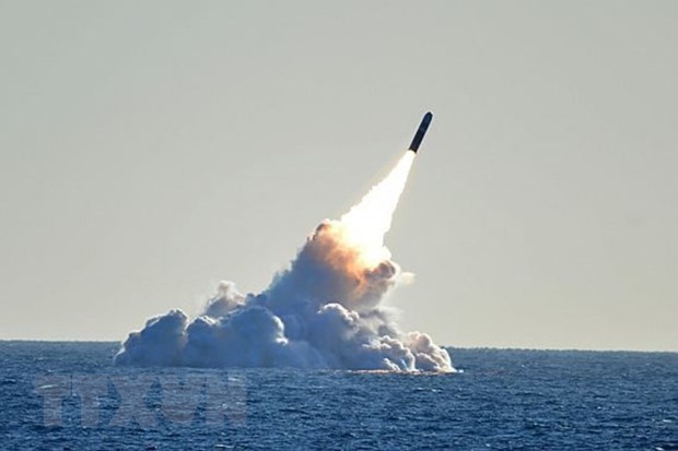 Một vụ thử tên lửa của Mỹ. (Nguồn: Fox News/TTXVN)