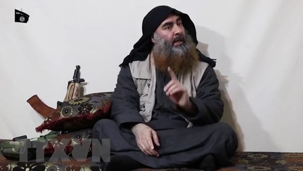 Trùm khủng bố IS Abu Bakr Al-Baghdadi. (Ảnh: AFP/TTXVN)