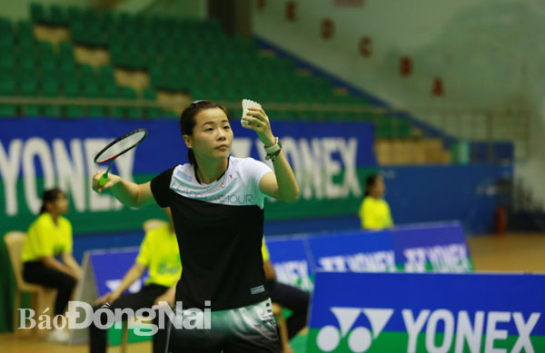 Tay vợt nữ cầu lông Đồng Nai Nguyễn Thùy Linh