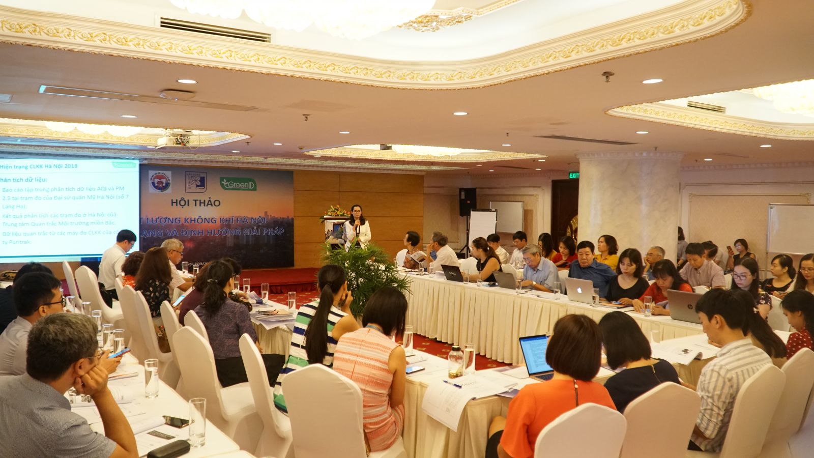 Hội thảo về “Chất lượng không khí Hà Nội: Thực trạng và định hướng giải pháp” được tổ chức với nhiều đề xuất Việt Nam cần sớm có Luật Không khí sạch (Ảnh Thanh Huyền)