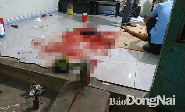 Hiện trường vụ giết người tại xã Vĩnh Tân, huyện Vĩnh Cửu