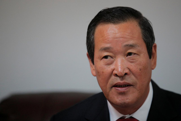 Đại sứ Triều Tiên tại Liên Hiệp Quốc Kim Song - Ảnh: REUTERS