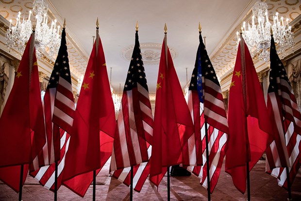 Căng thẳng Mỹ-Trung tác động nghiêm trọng tới kinh tế toàn cầu. (Nguồn: AFP)
