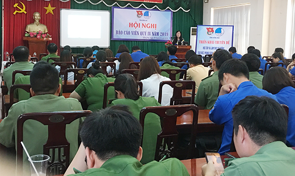 Đoàn viên, thanh niên tham gia học tập chuyên đề học tập và làm theo tư tưởng, đạo đức, phong cách Hồ Chí Minh năm 2020