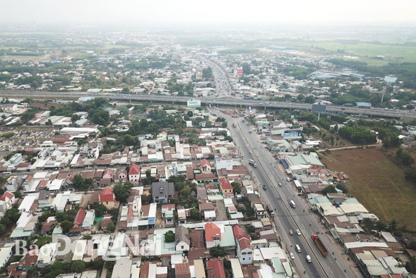Theo bảng giá đất 2020-2024, huyện Long Thành có giá đất tăng khá cao. Ảnh: K.Minh