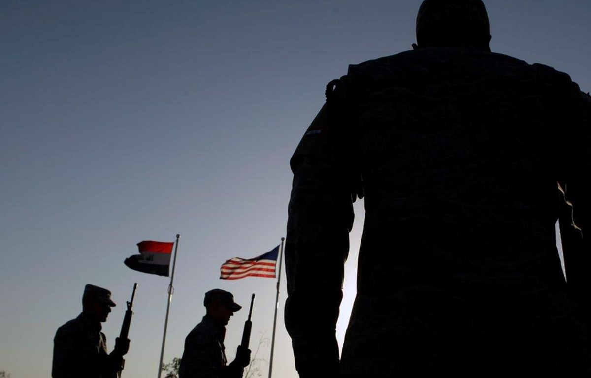 Căn cứ quân sự có quân đội Mỹ tại Iraq. (Nguồn: AP)