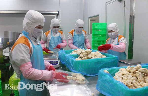 Công ty TNHH Koyu & Unitek ở Khu công nghiệp Loteco (TP.Biên Hòa) liên kết đầu tư chế biến thịt gà xuất khẩu vào Nhật Bản