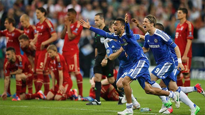 Chelsea giành chiến thắng trước Bayern Munich ở chung kết Champions League 2011/12