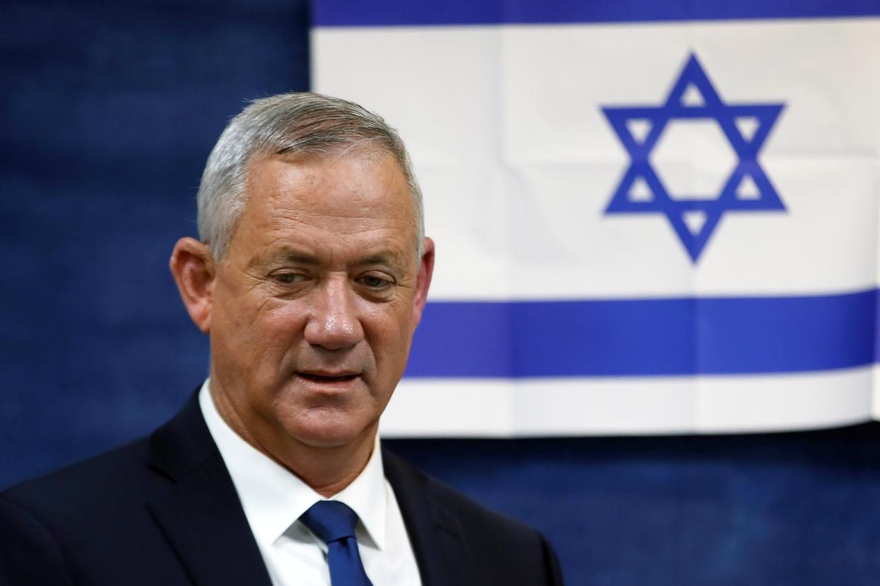 Chủ tịch Liên minh Xanh - Trắng Benny Gantz được đề cử thành lập chính phủ mới của Israel. Nguồn: Reuters
