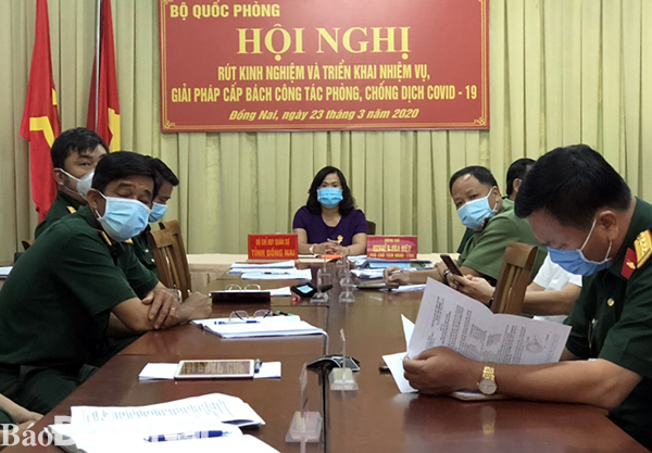  Phó chủ tịch UBND tỉnh Nguyễn Hòa Hiệp chủ trì điểm cầu Đồng Nai