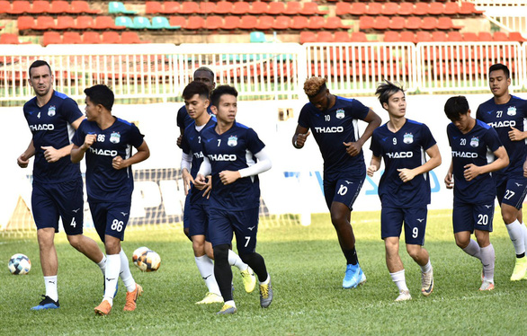 Hoàng Anh Gia Lai, một trong số các CLB không nghỉ xả hơi khi V-League 2020 tạm ngưng 