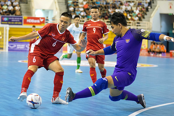 Futsal Việt Nam tiếp tục xếp hạng 9 ở khu vực châu Á và hạng 44 thế giới